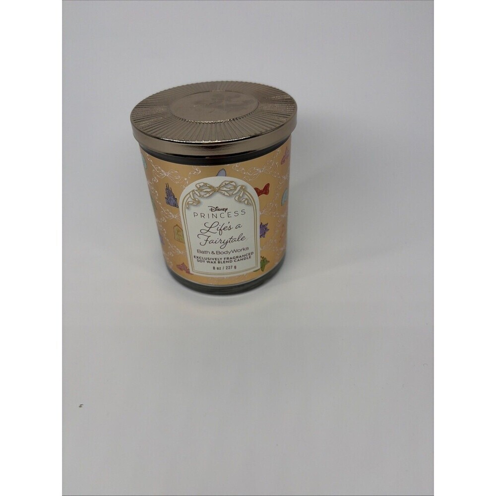 Bath & Body Works Disney Princess LIFE'S A FAIRYTALE Single Wick Candle (8 oz)